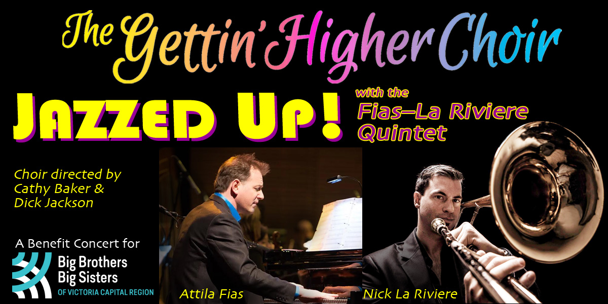 “Jazzed Up!” with the Fias–La Riviere Quintet — Benefit for BBBS